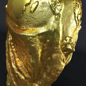 Fifa World Cup Trophy 3D model c4d