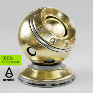 arnold material gold foil